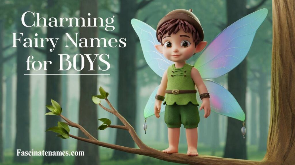 Charming Fairy Names for Boys