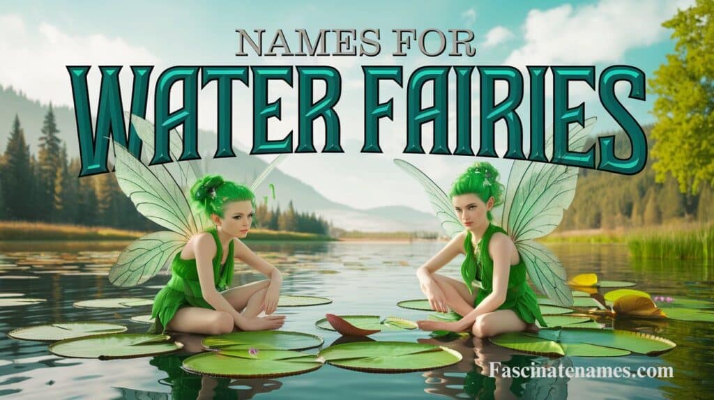 Names for Water Fairies