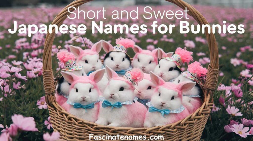Short and Sweet Japanese Names for Bunnies