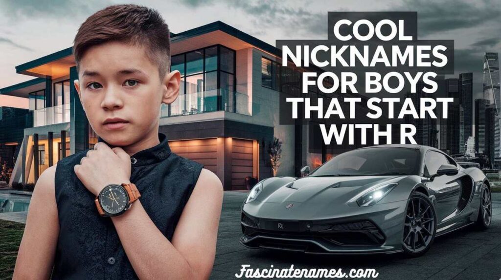 Cool Nicknames for Boys That Start with R
