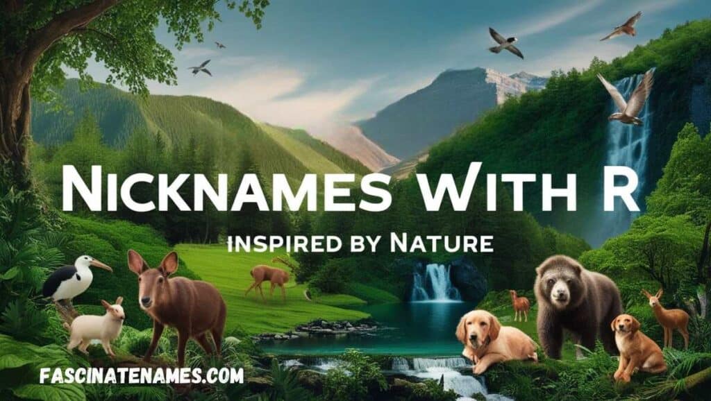 Nicknames with R Inspired by Nature