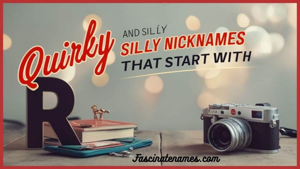 Quirky and Silly Nicknames That Start with R