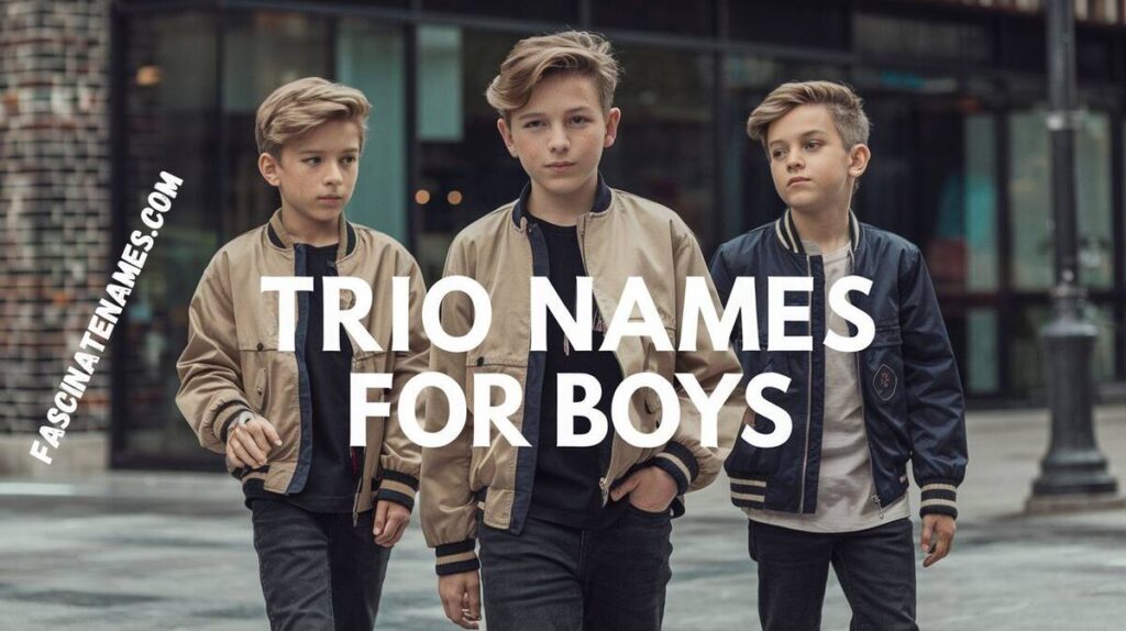 75 Trio Names for Boys