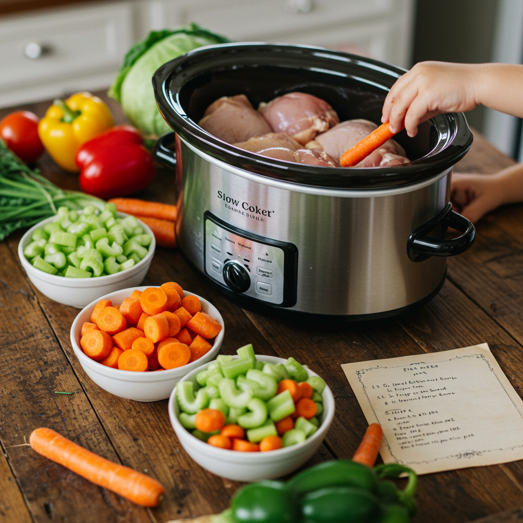 Quick Dinner Ideas for Family: Busy Mom’s Crock Pot Savior 🍲