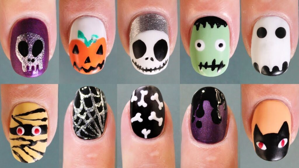 Halloween Uñas